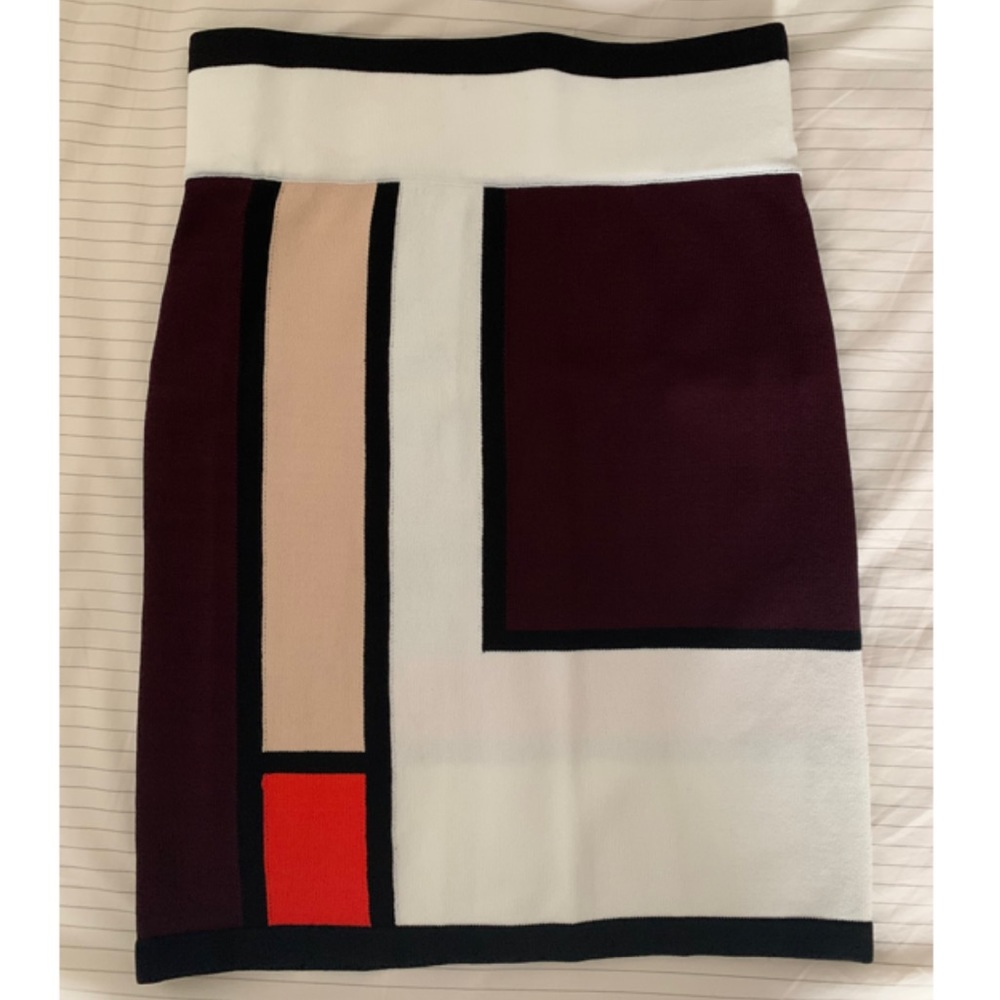 Color Block Skirt to Match Crop Top!